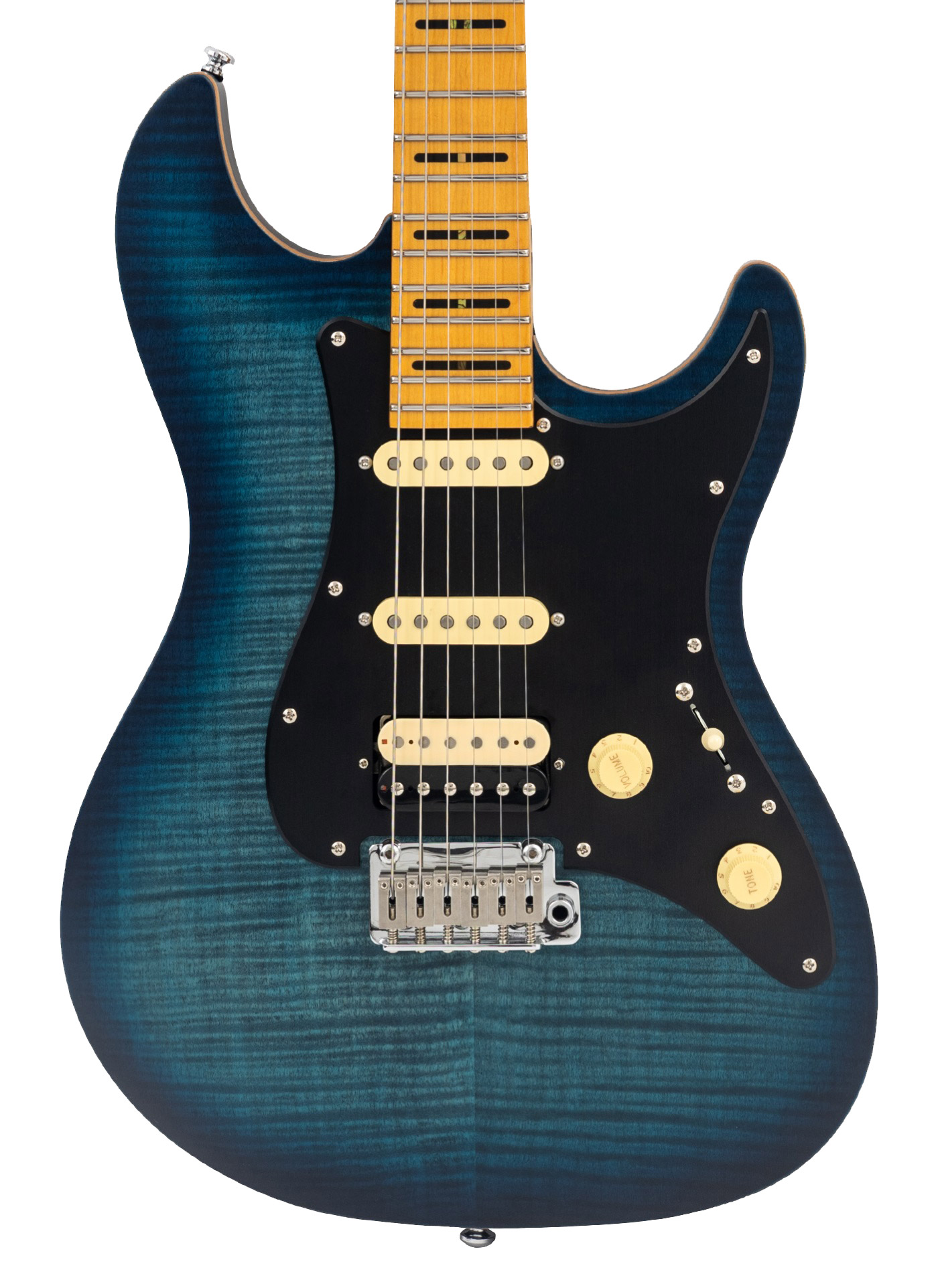 Sire Larry Carlton S7 FM New Gen Electric Guitar in Transparent